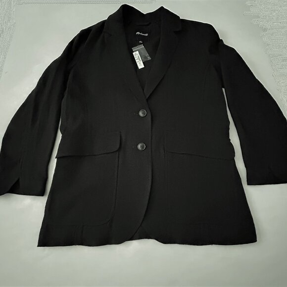 Madewell Women's Breezewoven Larsen Oversized Linen/Viscose Blazer Small NWT - Picture 1 of 12